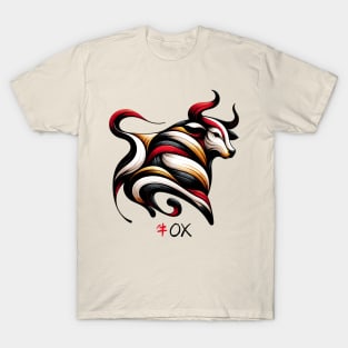 Ox Zodiac Sign T-Shirt